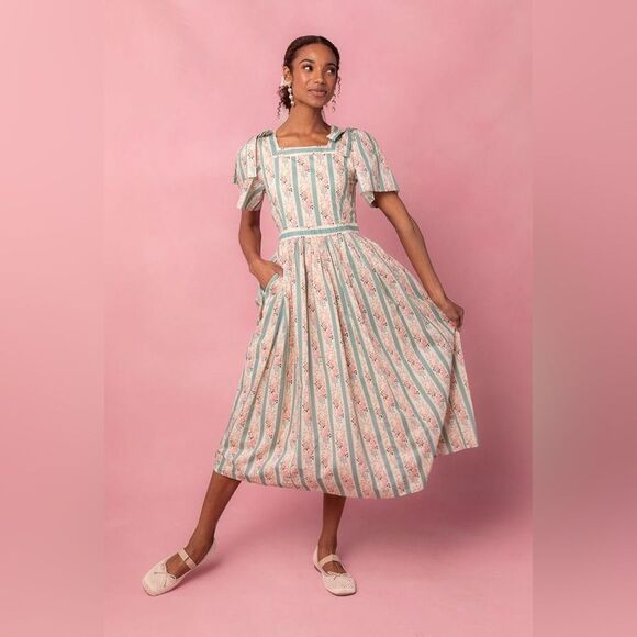 Ivy City Co Dresses & Skirts - Ivy City Co Sonnet Midi Dress in Vintage Rose 22W NWT